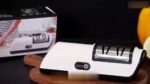 1pc Fully Automatic Electric Knife Sharpener - Fast and Efficient Kitchen Gadget for Sharpening Knives - Image 12