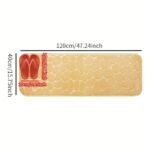1pc Cobblestone Pattern Bath Rug. Soft Non-Slip Quick Dry Bath Mat. Water Absorbent Shower Carpet For home. Bathroom Accessories. Bathroom Decor. Bathroom decorations. kitchen Area Rugs. Laundry. bedrooom. shower. indoor mat - Image 20