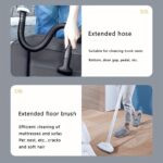 Ultra-Quiet Handheld Vacuum Cleaner With Powerful Suction For Home. Car. And Trailer Use - Image 8