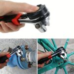1pc Torque Spanner Adjustable Ratchet Wrench 6-22mm With Non-Slip Handle. Plumbing Pipe Ratchet Wrench Repairing Tool 1u002F4-7u002F8in - Image 9