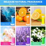 6pcs. Toilet Cleaning Gel. Flower Stamp Toilet Gel. Flower Scented Toilet Deodorant Gel. Toilet Bowl Cleaner. Odor Removal Gel. Bathroom Air Freshener. Suitable For Toilet. Bathroom. Cleaning Supplies - Image 9