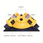 1pc High Precision Laser Level With 90 Degree Vertical Horizontal Line Projection For Accurate Right Angle Measurement Tools - Image 11