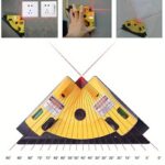 1pc High Precision Laser Level With 90 Degree Vertical Horizontal Line Projection For Accurate Right Angle Measurement Tools - Image 8