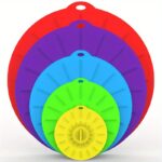 5-Piece Set Multi-Size Silicone Lids - Image 7