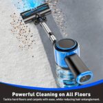 1pc. Cordless Vacuum Cleaner. Powerful Suction Stick Vacuum With LED Display. 3 Suction Modes. Anti-Tangle Lightweight Vacuum Cleaner For Home. Hardwood Floor. Carpets. Pet Hair - Image 4