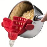 Adjustable Silicone Clip-On Strainer - Image 7