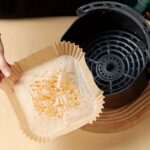 50pcs Non-Stick Air Fryer Liners – Square Paper Liners For Baking. Roasting. And Microwave Cooking – Easy Cleanup And Healthier Cooking For Hotelu002FCommercial - Image 2
