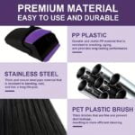 1set. Broom And Dustpan Set. Upright Purple Dustpan Broom. 51 - Image 9
