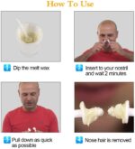 Nose Wax Kit Hair Removal Waxing Kit for Nose, Ear and Eye-brow - Image 5