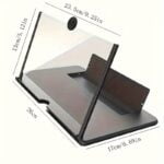 12 Inch. 3D Mobile Phone Magnifier Mobile Phone Screen Amplifier Pull-out Creative Stretch 3d Mobile Phone Magnifier Stand Amplifier - Image 6