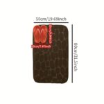 1pc Cobblestone Pattern Bath Rug. Soft Non-Slip Quick Dry Bath Mat. Water Absorbent Shower Carpet For home. Bathroom Accessories. Bathroom Decor. Bathroom decorations. kitchen Area Rugs. Laundry. bedrooom. shower. indoor mat - Image 22