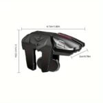 A Pair Of Mobile Game Controller Triggers. Mobile Game Accessories. Finger Trigger Sensitive Shooting Target Button Intelligent Mobile Game Controller Handle. Can Operate Mobile Phone Flexibly With Six Fingers. More Smooth And Sensitive - Image 5