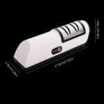 1pc Fully Automatic Electric Knife Sharpener - Fast and Efficient Kitchen Gadget for Sharpening Knives - Image 8