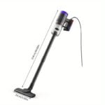 Corded Handheld Vacuum Cleaner. Portable Stick Small Vacuum. Powerful Suction And Lightweight. For Hardwoods Pet Hair Carpets Staircases And Sofas - Image 6