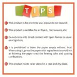 50pcs Non-Stick Air Fryer Liners – Square Paper Liners For Baking. Roasting. And Microwave Cooking – Easy Cleanup And Healthier Cooking For Hotelu002FCommercial - Image 12