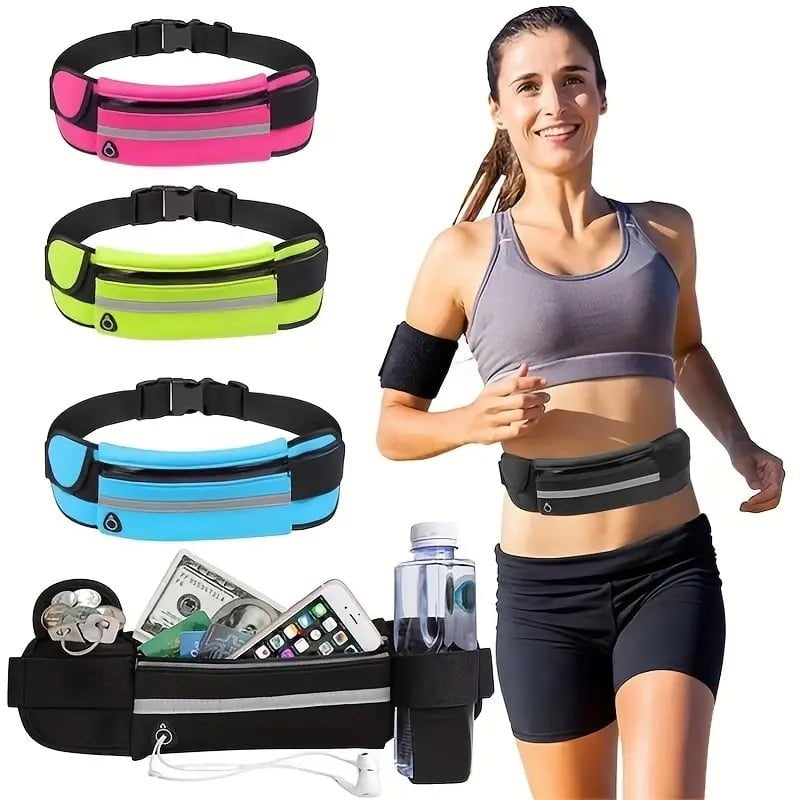 73e141d4fbaf64c0697d5a3a3eba52a91b6faff2.jpg 💥Sport equipment💥stretch outdoor sports waist bag - Image 1