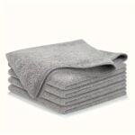 5u002F10u002F20pcs Kitchen Towel. Ultra-fine Fiber Light Gray Cleaning Cloth Set. Absorbent. Soft And Stain-removing Cloth. For Cleaning Glass. Cooking Bench. Pot. Bowl. Water Tap. Lampblack Machine - Image 9