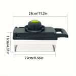14pcsu002FSet. Vegetable Chopper. Multifunctional Fruit Slicer. Manual Food Grater. Vegetable Slicer. Cutter With Container. Onion Mincer Chopper With Multiple Interchangeable Blades. Household Potato Shredder. Kitchen Stuff. Kitchen Gadgets - Image 6