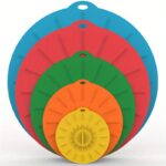 5-Piece Set Multi-Size Silicone Lids - Image 6