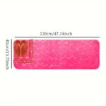 1pc Cobblestone Pattern Bath Rug. Soft Non-Slip Quick Dry Bath Mat. Water Absorbent Shower Carpet For home. Bathroom Accessories. Bathroom Decor. Bathroom decorations. kitchen Area Rugs. Laundry. bedrooom. shower. indoor mat - Image 29