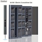 1 Set. Small Cordless Electric Screwdriver. 66-In-1 Precision Screwdriver Set. Torx S2 Steel Magnetic Bits. USB Chargeable. Tool For IPhone Xiaomi Laptop Camera Watch Drone Toys Glass PC Computer Xbox PS4 Repair