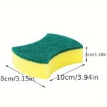 12u002F24pcs. Multifunctional Cleaning Sponge. Double-Sided Scouring Pad For Household Cleaning. Dishwashing Sponge. Premium Kitchen Sponge. Durable Non-scratch Sponge Wipe. Super Absorbent. Cleaning Supplies. Cleaning Tool. Christmas Gift - Image 5