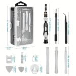 1 Set 138-In-1 S2 Phone Repair Tool Combo. Clock Mobile Phone Disassembly And Maintenance Tools. S2 Screwdriver Set. Wire Extractor - Image 5