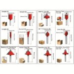 15pcs 1u002F4 Carbide Shank Wood Router Set - Perfect for Woodworking. Trimming. Forming & Milling! - Image 5