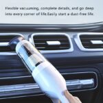 Ultra-Quiet Handheld Vacuum Cleaner With Powerful Suction For Home. Car. And Trailer Use - Image 7