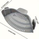 Adjustable Silicone Clip-On Strainer - Image 6