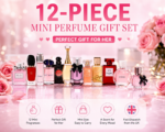 12-Piece Mini Perfume Gift Set – Perfect Gift for Her